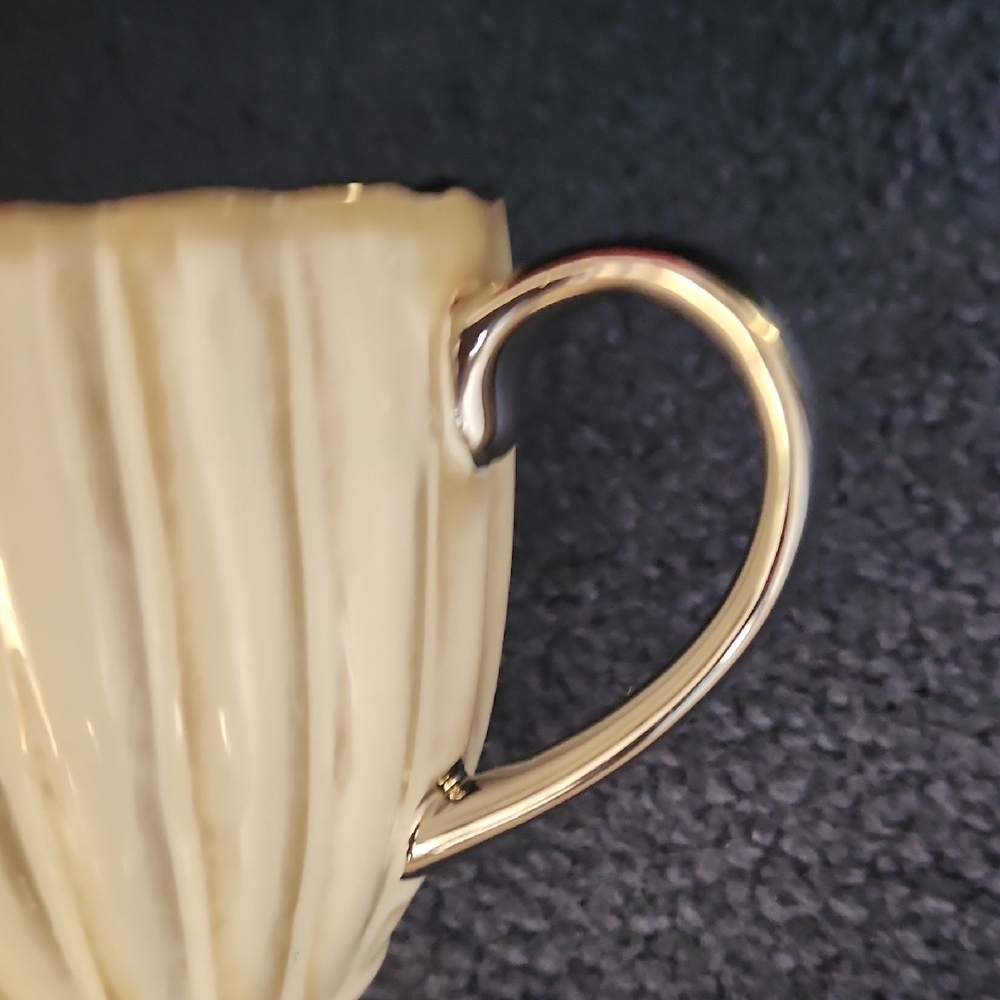 Elegant Cream Mug with Silver Handle - Picture 8 of 17